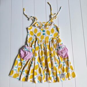 Eleanor Rose lemonade dress